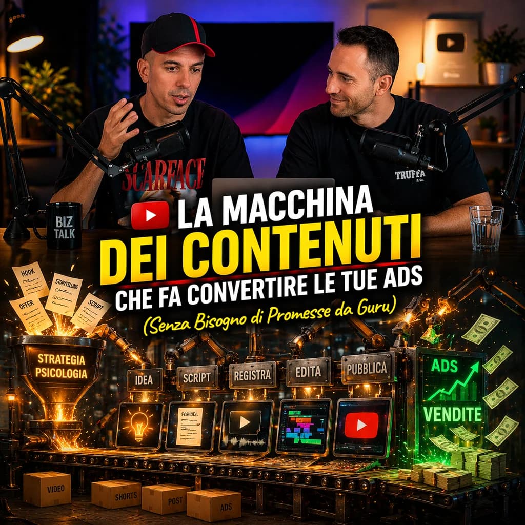 BONUS #8: La Macchina dei Contenuti che Fa Convertire le Tue ADS (Senza Bisogno di Promesse da Guru)